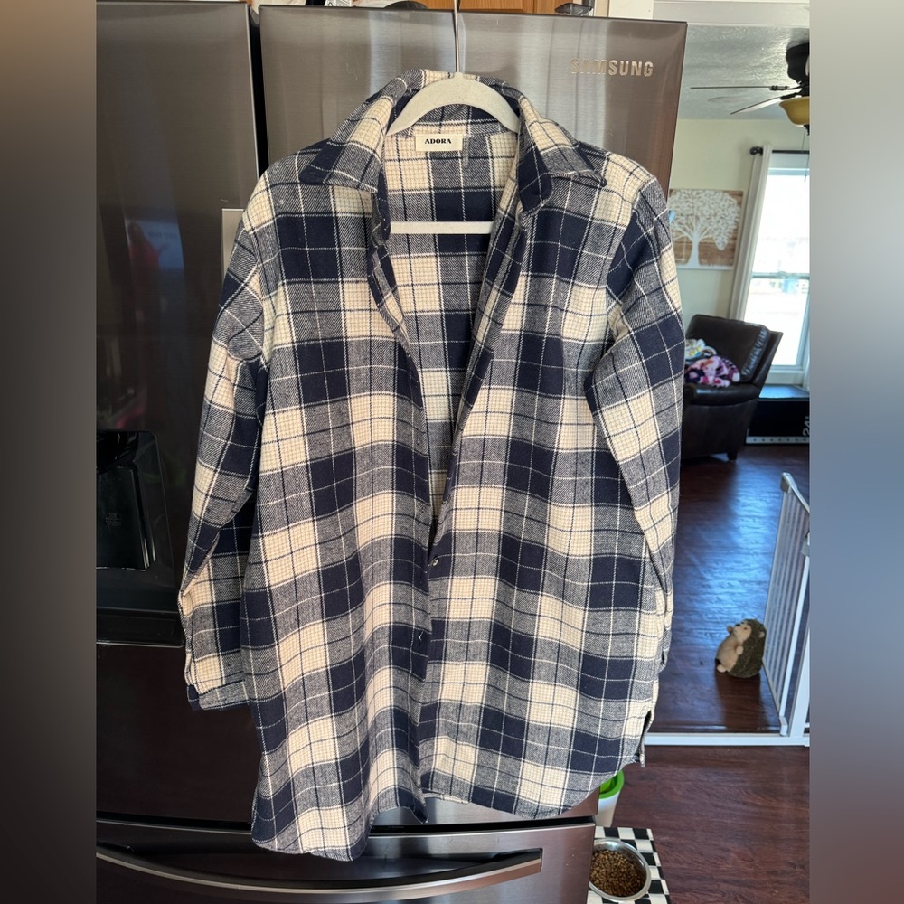 (L) NWOT Adora Flannel